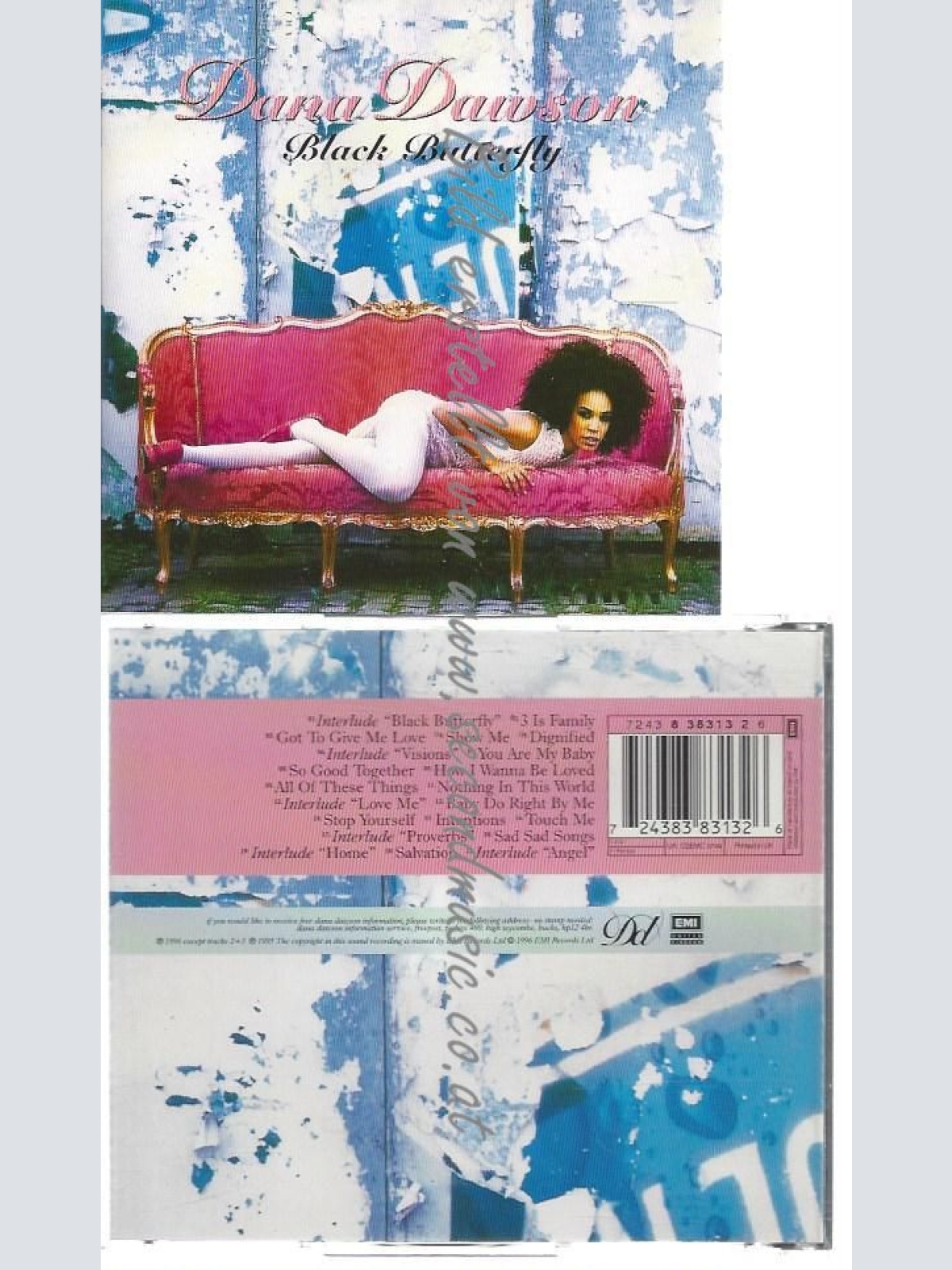 CD--DANA DAWSON--    BLACK BUTTERFLY