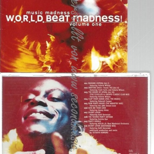 CD--WORLD BEAT MADNESS--    MUSIC MADNESS VOL.