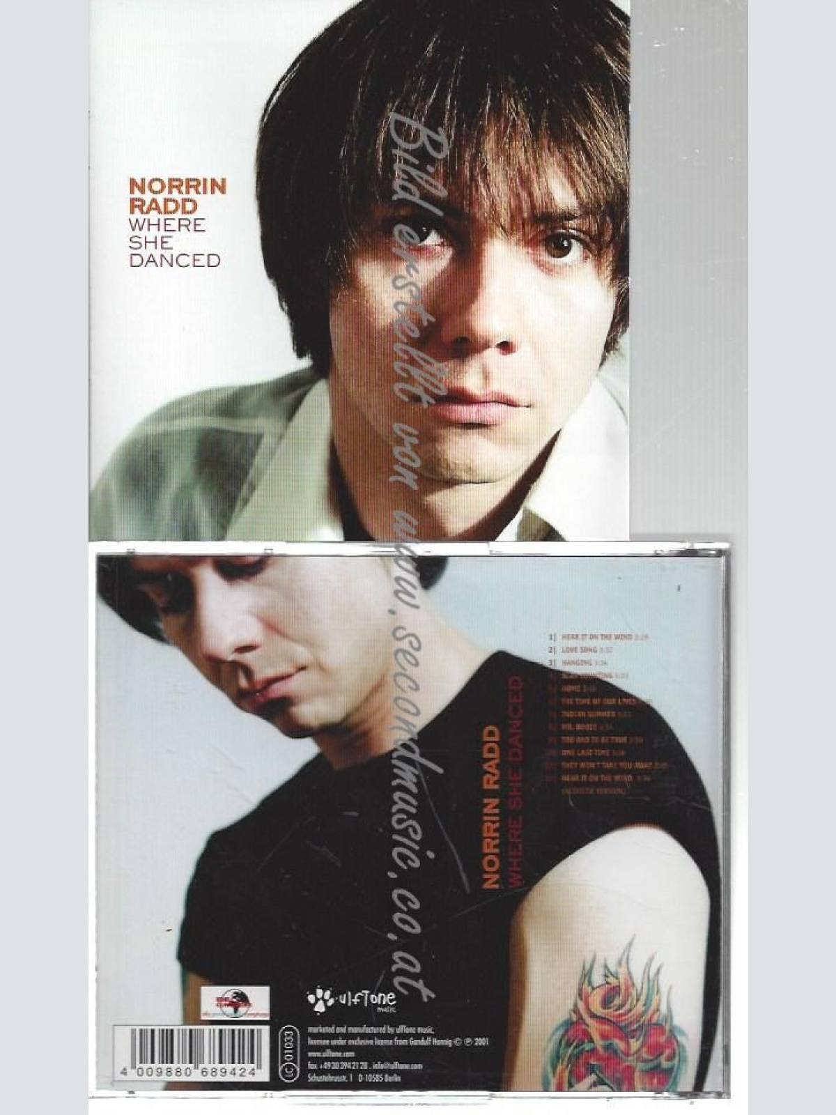 CD--RADD,NORRIN--    WHERE SHE DANCED