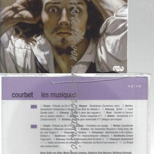 CD--LA MUSIQUE DE COURBET--    ZARZUELAS