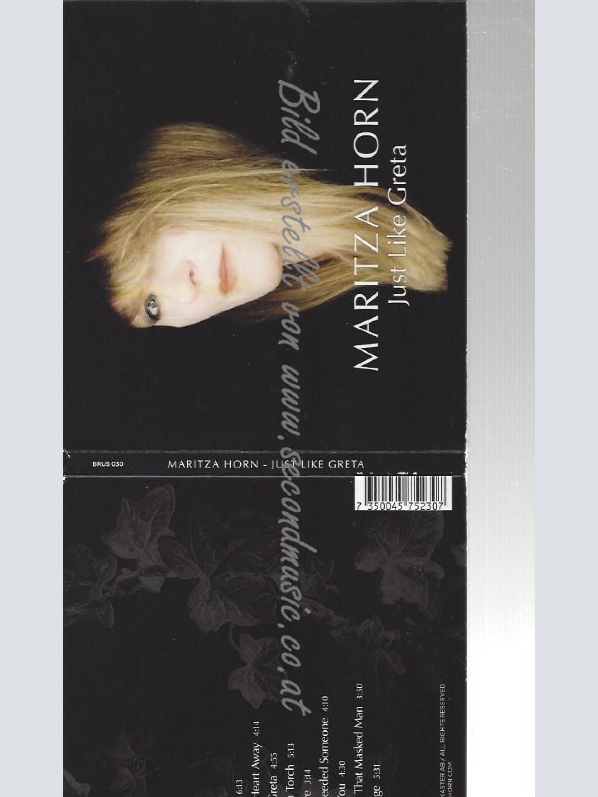 CD--MARITZA HORN--    JUST LIKE GRETA