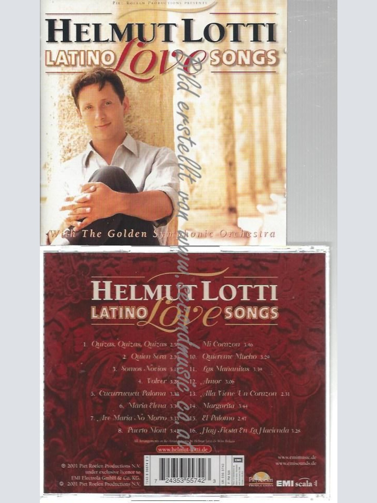 CD--HELMUT LOTTI--    LATINO LOVE SONGS
