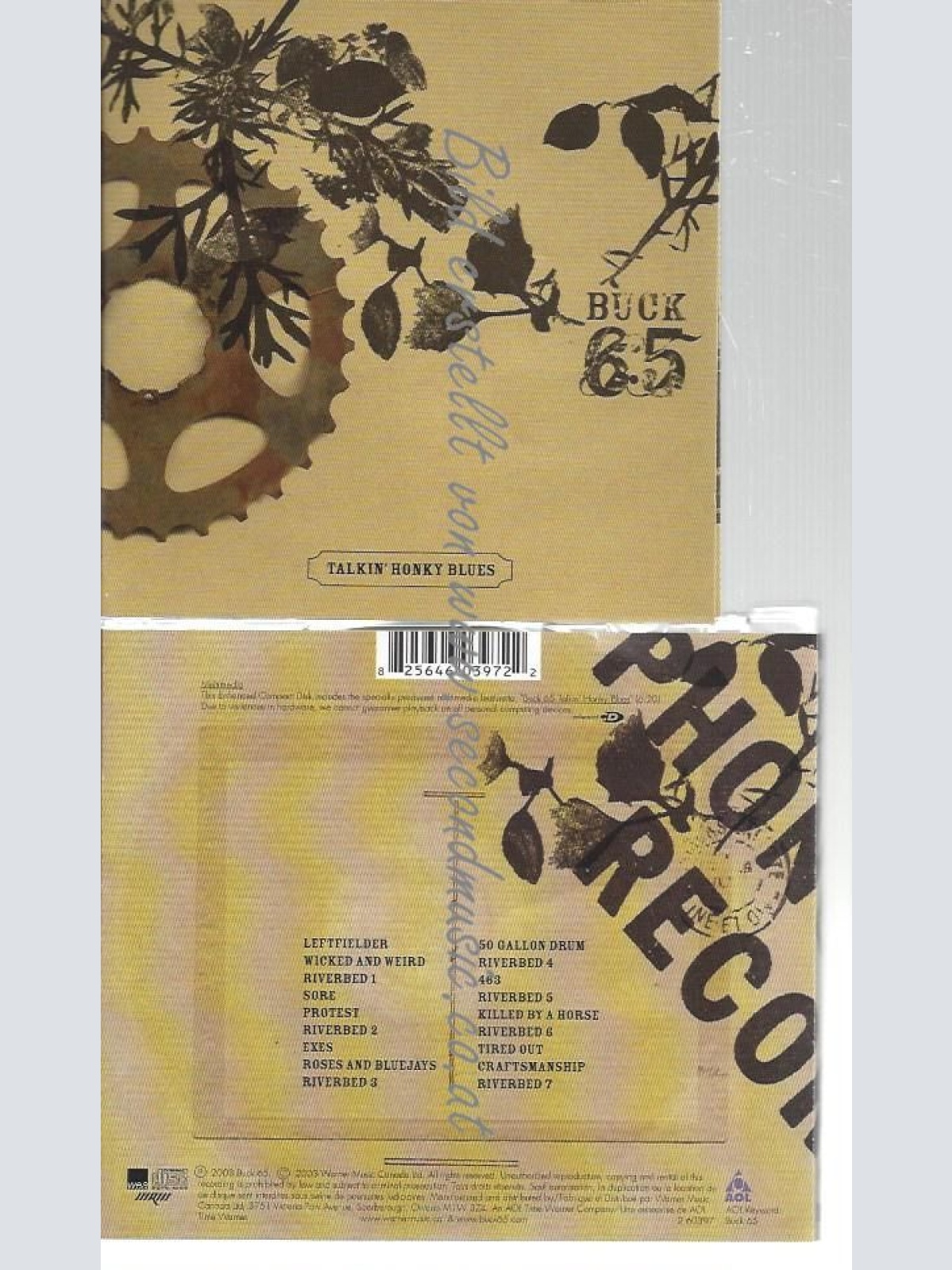 CD--BUCK 65--    TALKIN' HONKY BLUES