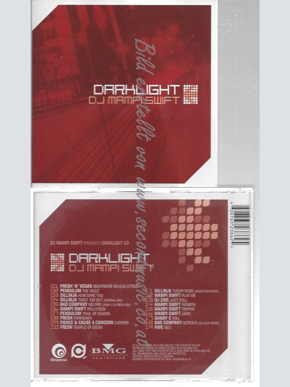 CD--DJ MAMPIE SWIFT--    DJ MAMPI SWIFT PRESENTS DARKLIGHT