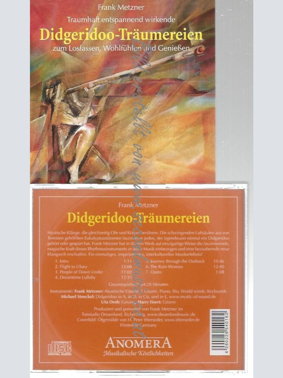 CD--METZNER,FRANK--    DIDGERIDOO-TRÄUMEREIEN