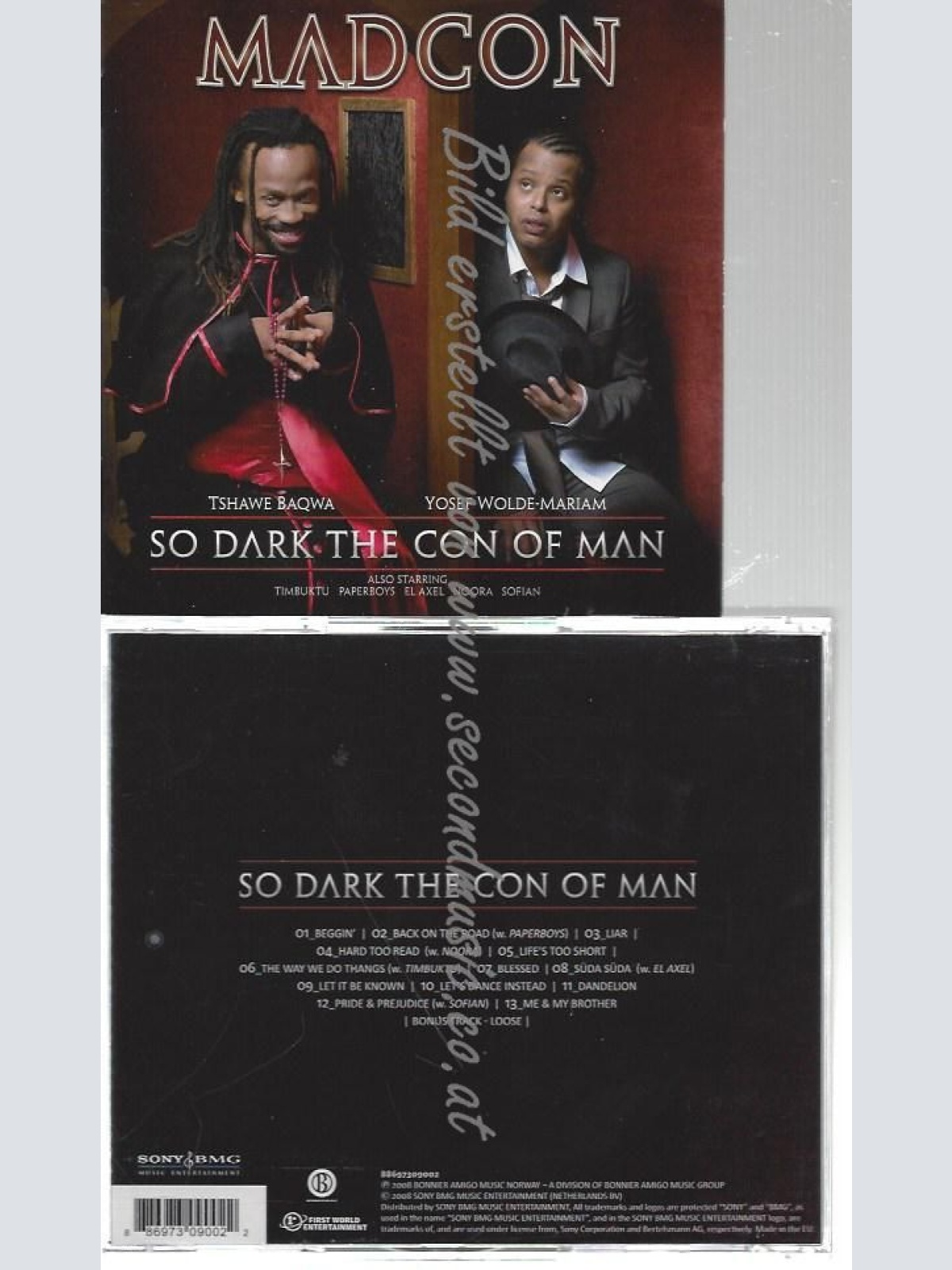 CD--MADCON--    SO DARK THE CON OF MAN -INCL. SINGLE HIT BEGGIN-