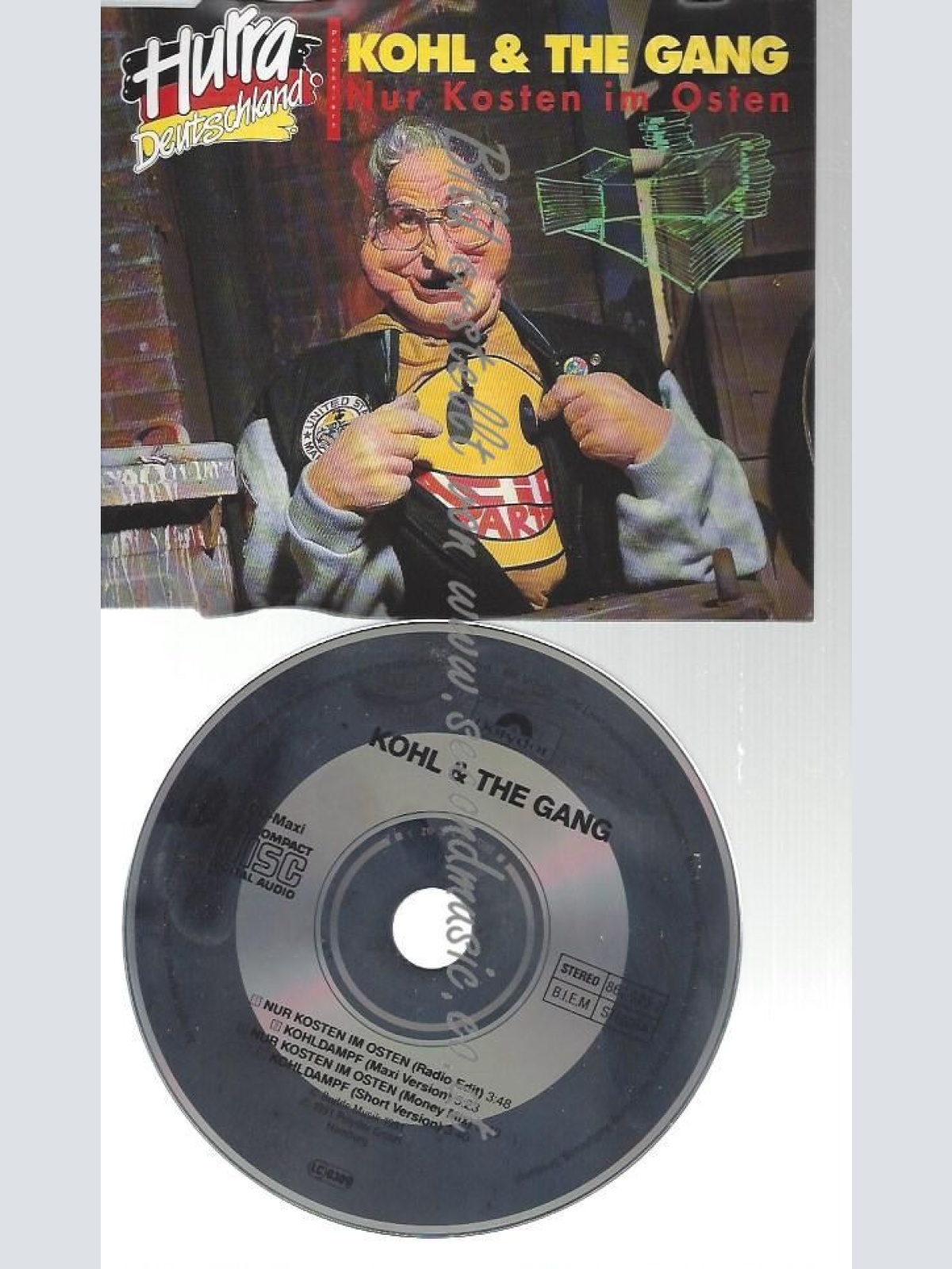 CD--KOHL & THE GANG--    NUR KOSTEN IM OSTEN