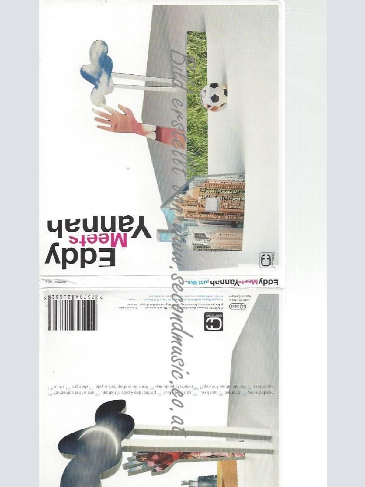 CD--EDDY MEETS YANNAH--    JUST LIKE...