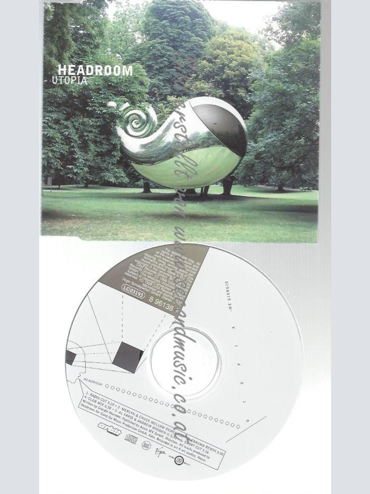 CD--HEADROOM VS.GIORGIO MORODER--    UTOPIA-ME GIORGIO