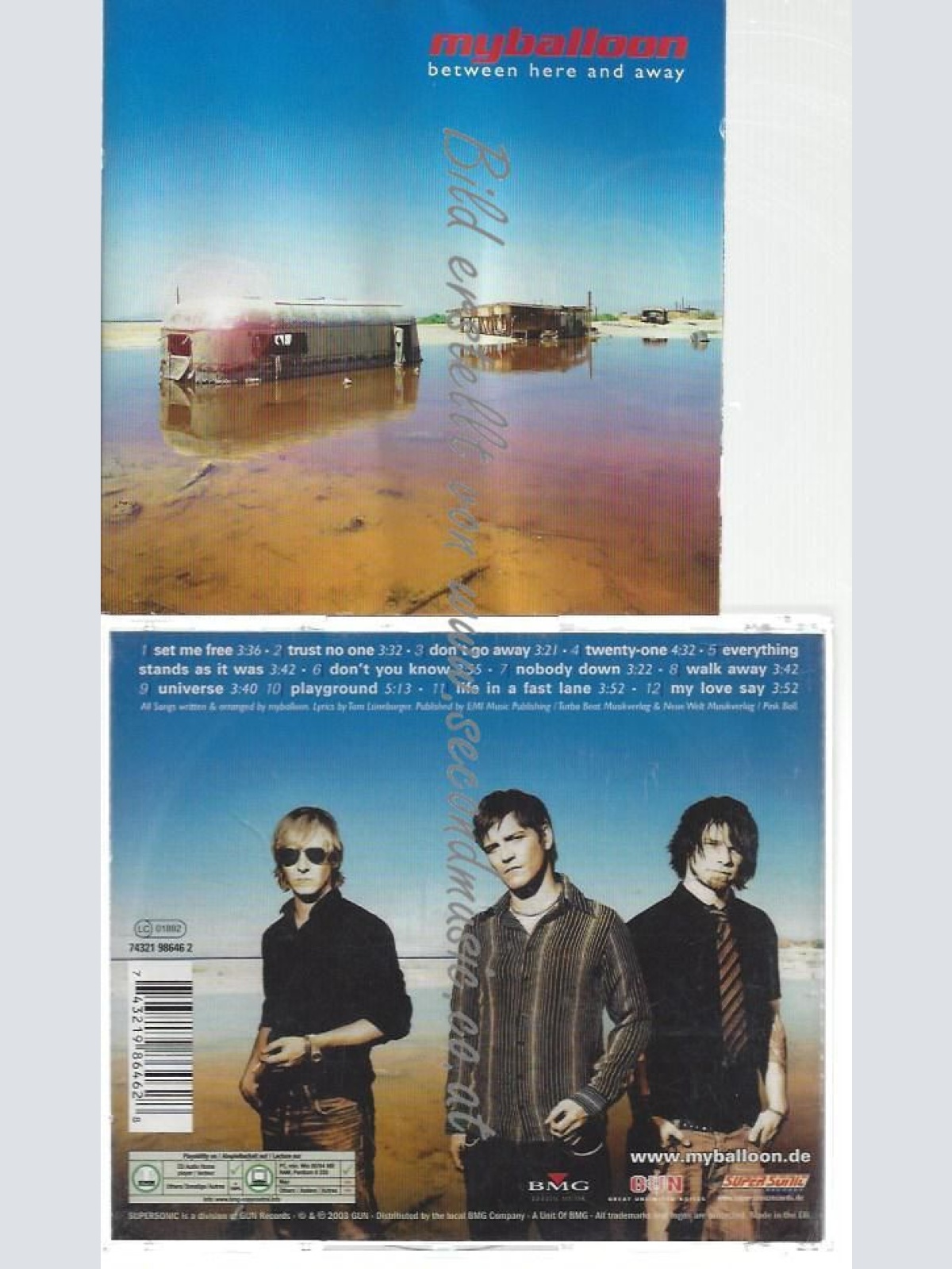 CD--ASISV.    / MYBALLOON--    BETWEEN HERE AND AWAY