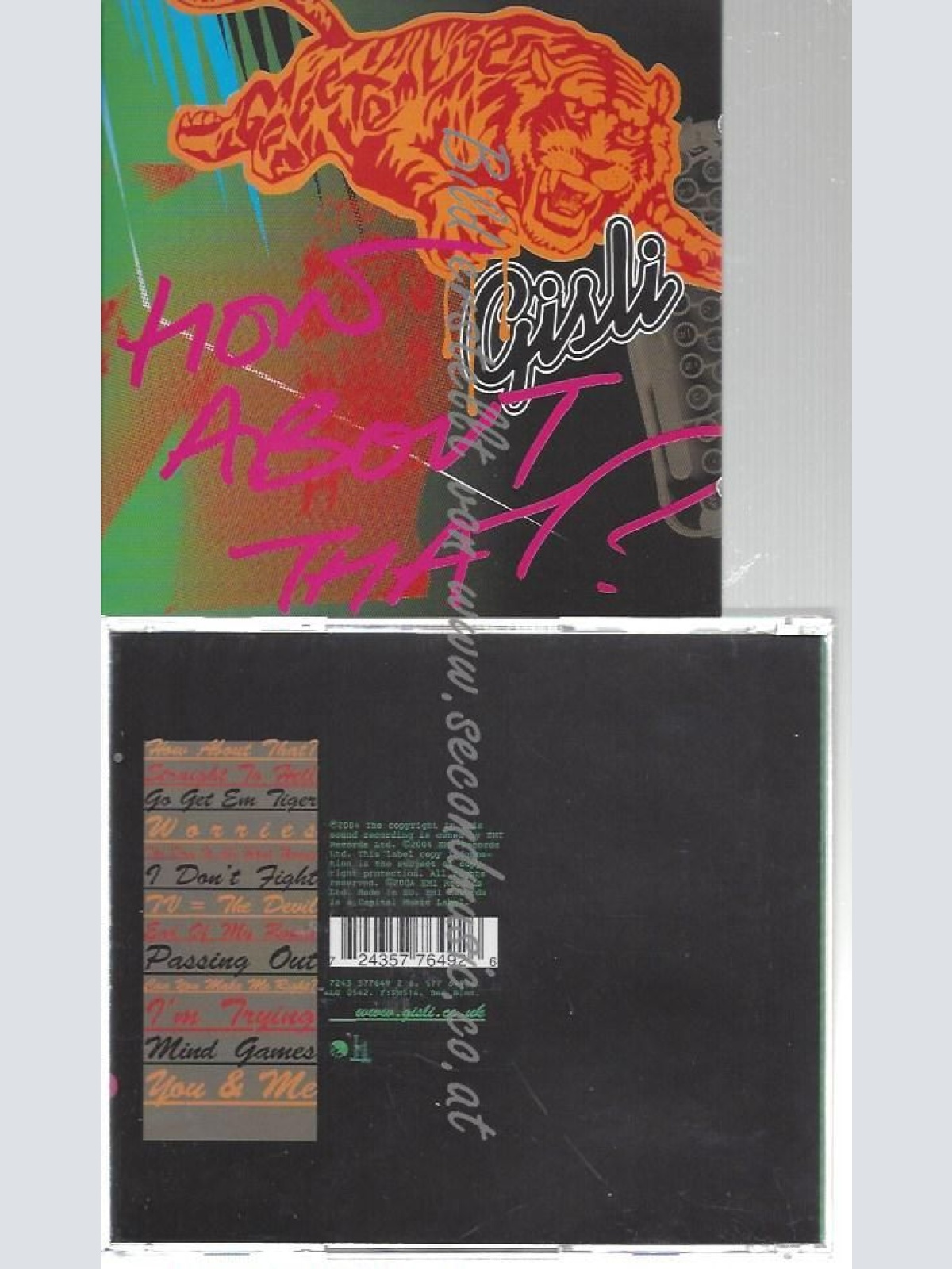 CD--GISLI--    HOW ABOUT THAT [EXPLICIT]