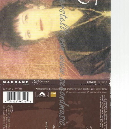 CD--MAURANE--    DIFFERENTE |