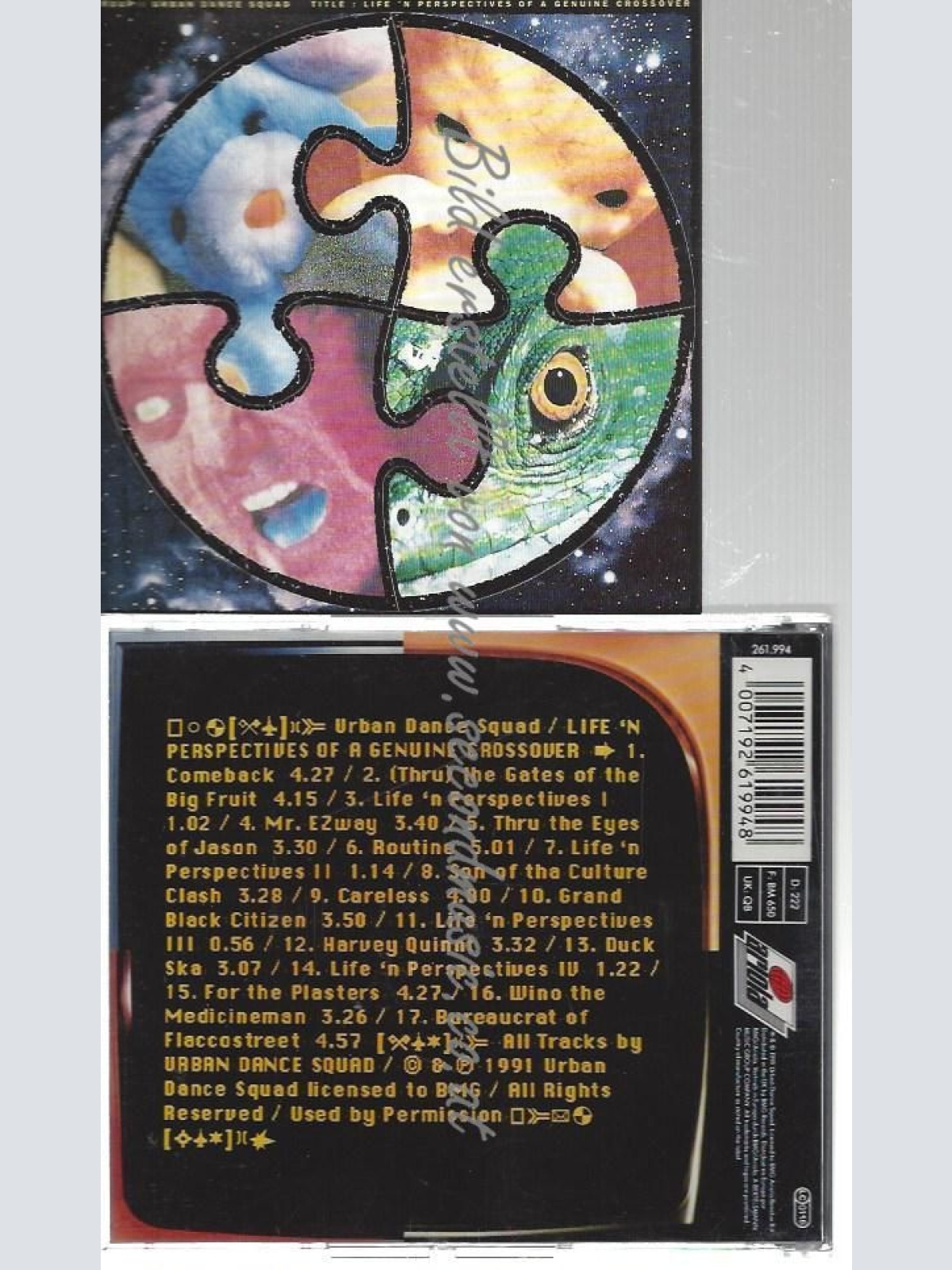 CD--Life'N Perspectives of a Genui // Urban Dance Squad