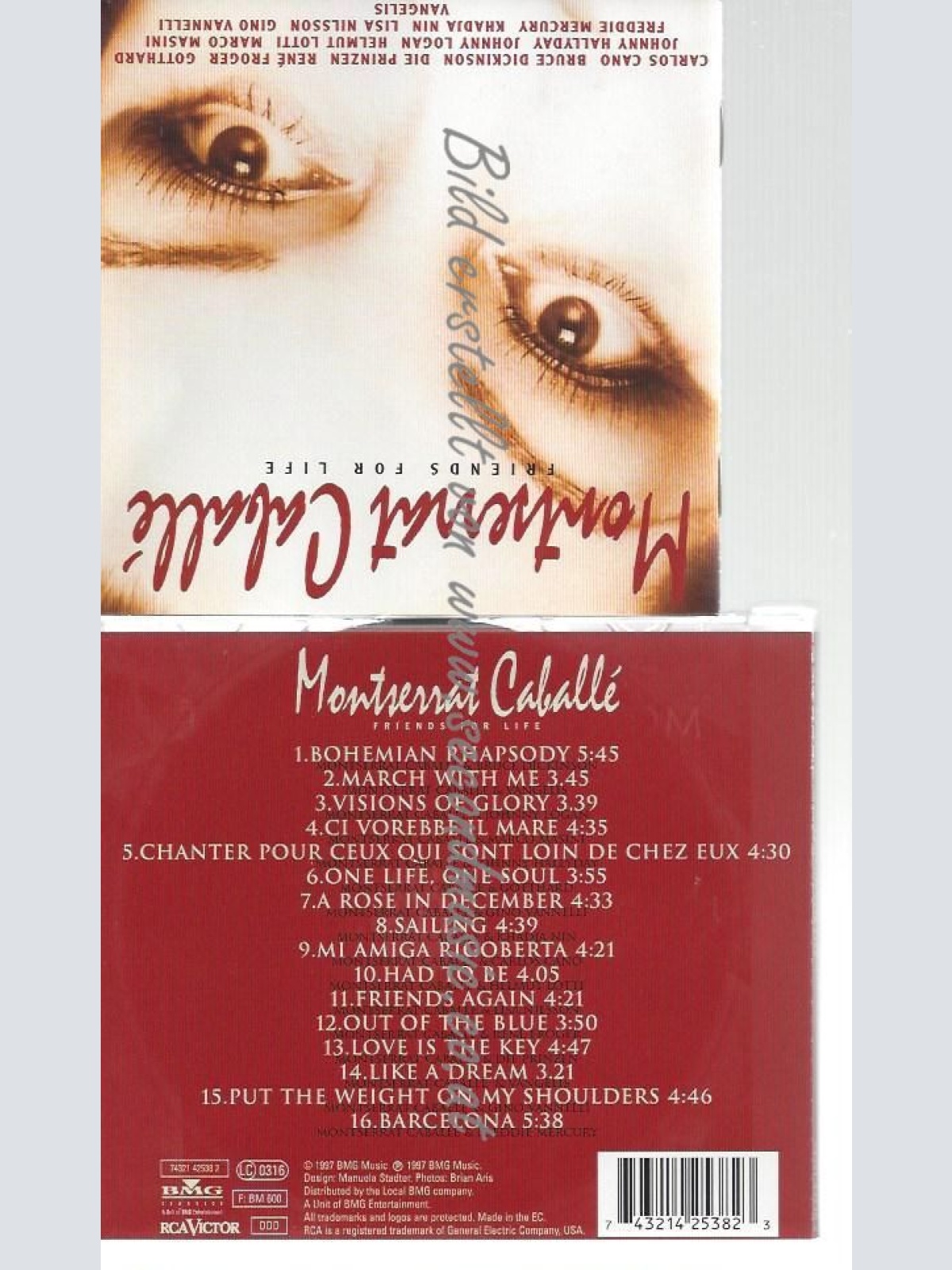 CD--CABALLÉ,MONTSERRAT UND VARIOUS--    FRIENDS FOR LIFE