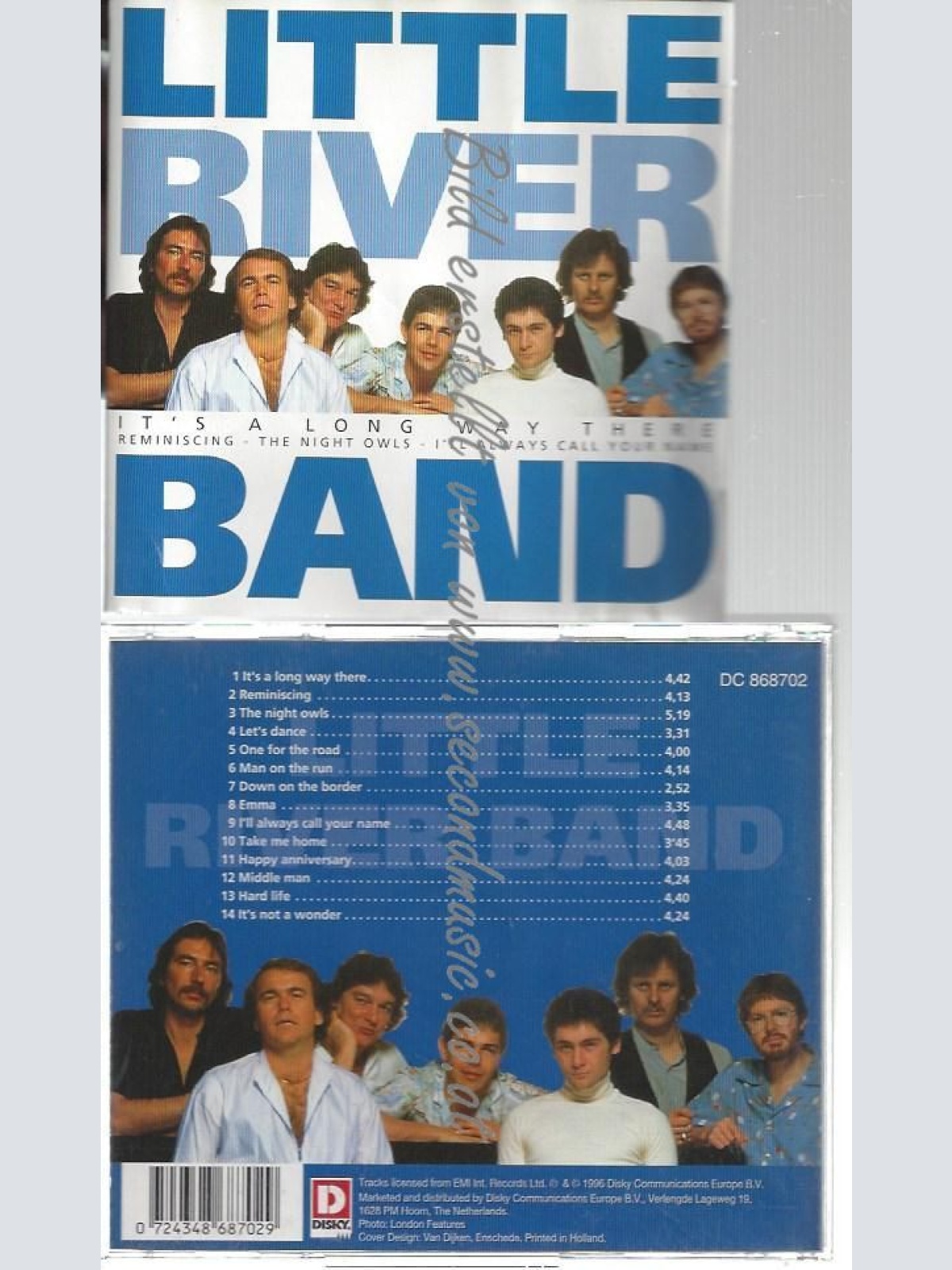 CD--LITTLE RIVER BAND--    IT'S A LONG WAY THERE