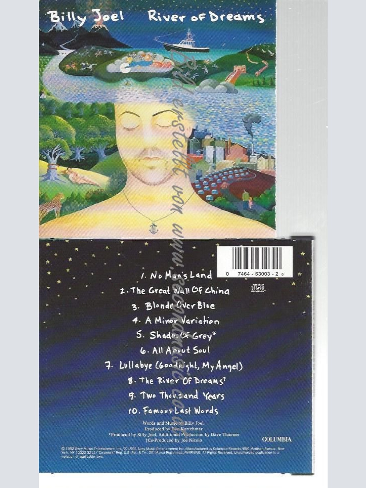 CD--BILLY JOEL--    RIVER OF DREAMS