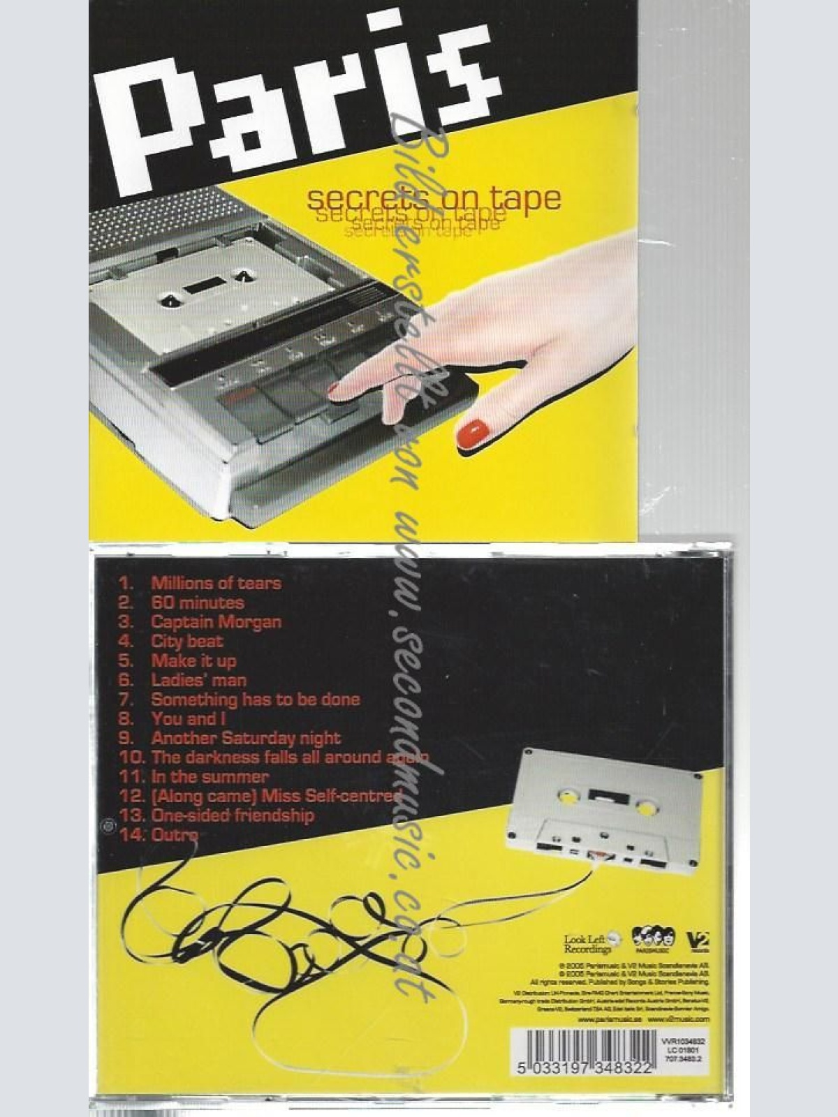 CD--PARIS--    SECRETS ON TAPE