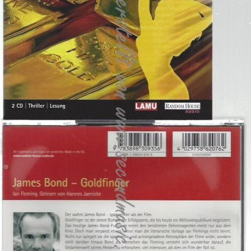 CD--IAN FLEMING--    JAMES BOND-GOLDFINGER