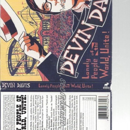 CD--DEVIN DAVIS--    LONELY PEOPLE OF THE WORLD |