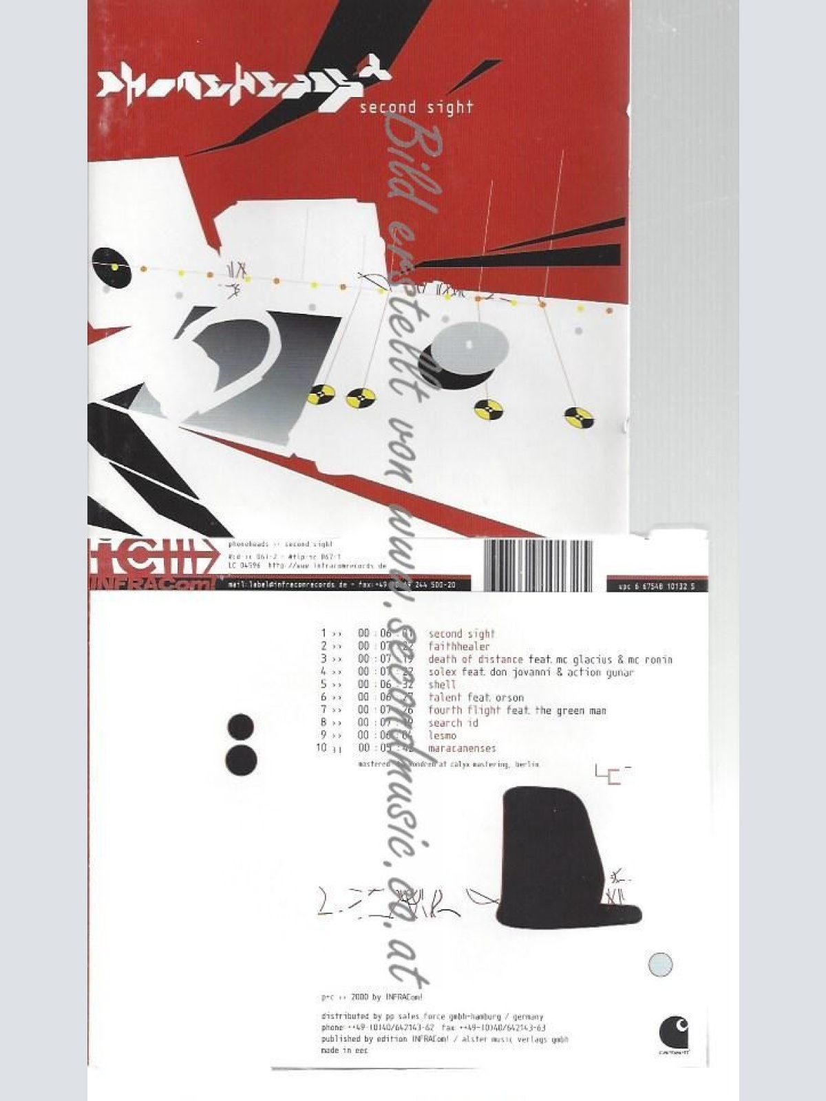 CD--PHONEHEADS--    SECOND SIGHT