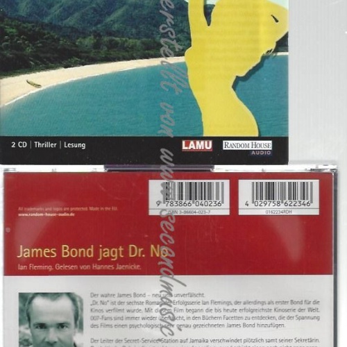CD--IAN FLEMING UND HANNES JAENICKE--    JAMES BOND-JAGT DR.NO