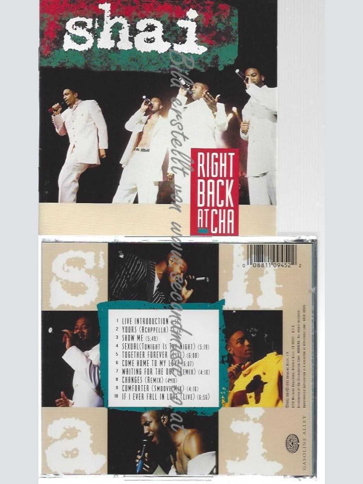 CD--SHAI--    RIGHT BACK AT CHA