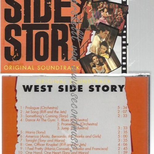CD--VARIOUS ARTISTS--    WEST SIDE STORY -THE ORIGINAL SOUNDTRACK