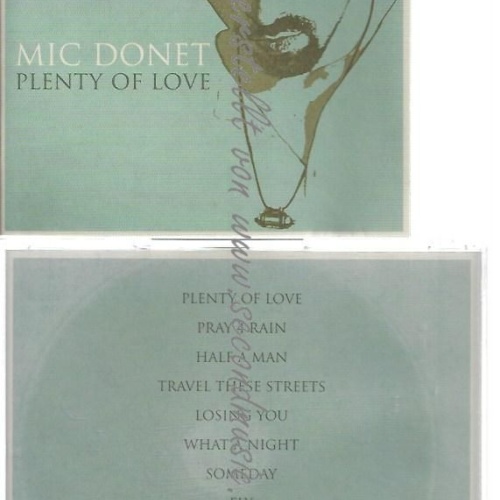 CD--MIC DONET--    PLENTY OF LOVE