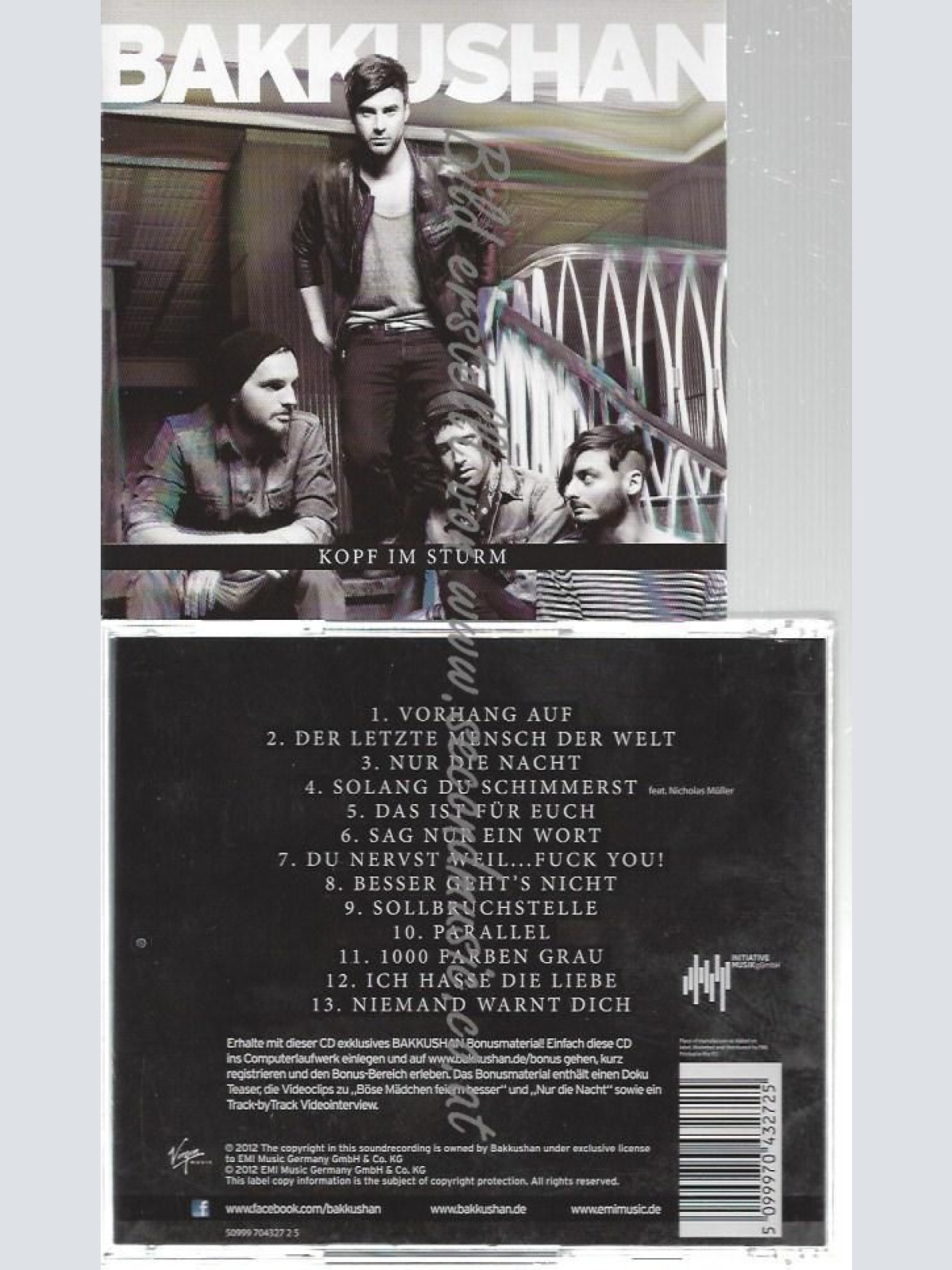 CD--BAKKUSHAN--    KOPF IM STURM