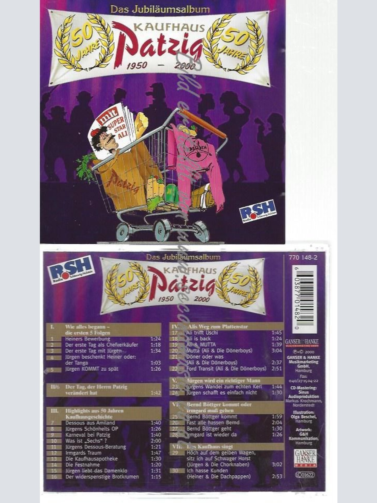 CD--LEHRICH,JENS & BREMSER,FRANK--    KAUFHAUS PATZIG -