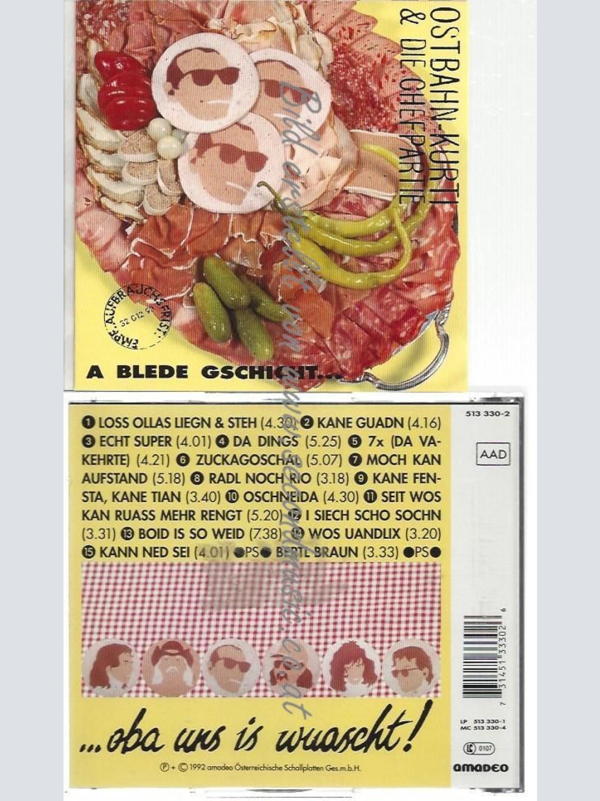 CD--OSTBAHN-KURTI--    A BLEDE GSCHICHT