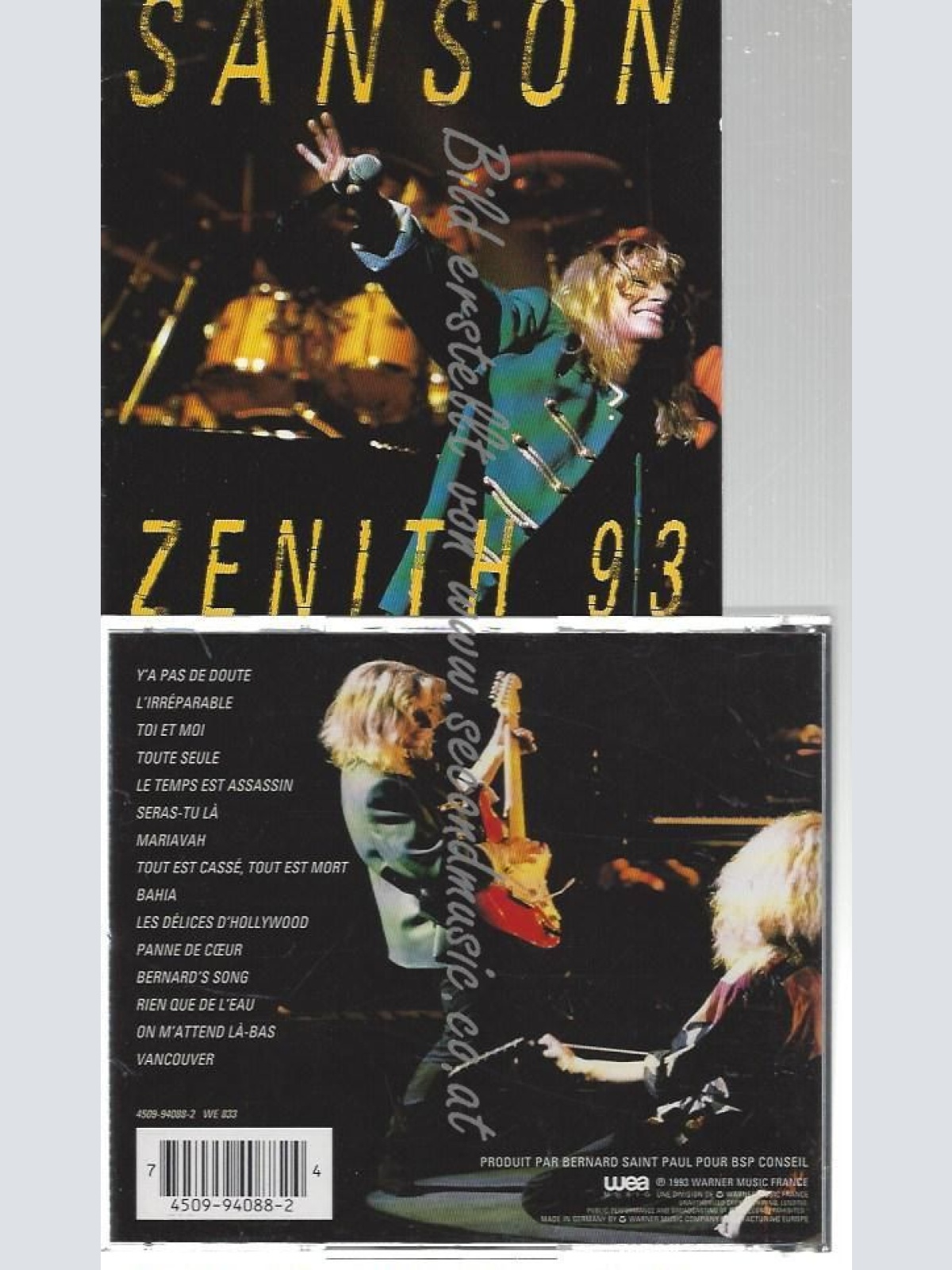 CD--VERONIQUE SANSON--    ZENITH 93