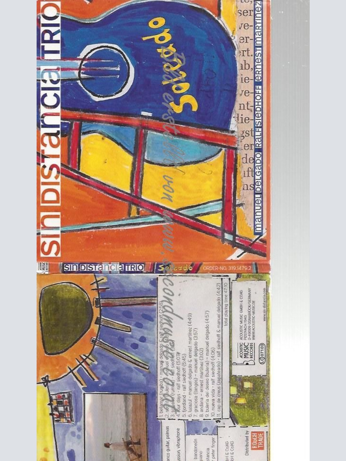 CD--SIN DISTANCIA TRIO--    SOLEADO