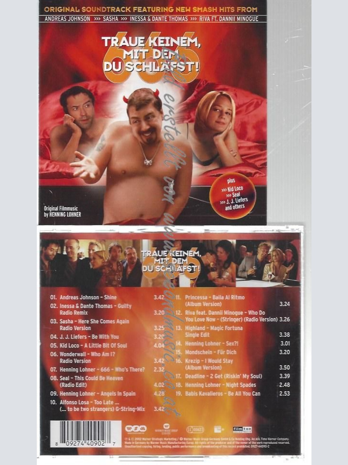CD--OST UND VARIOUS--     - TRAUE KEINEM, MIT DEM DU SCHLÄFST
