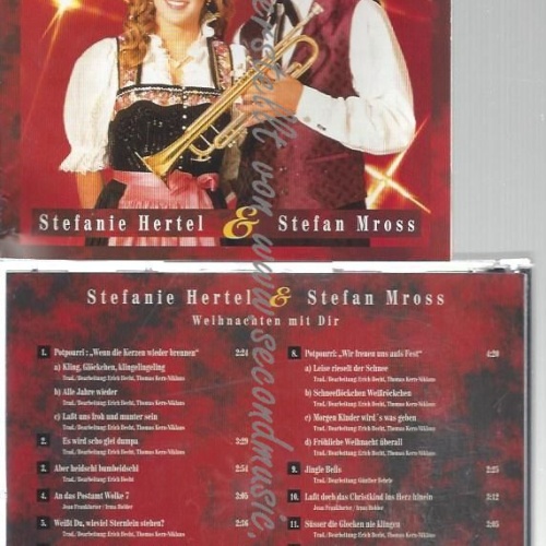 CD--STEFANIE HERTEL--    WEIHNACHTEN MIT DIR -  & STEFAN MROSS