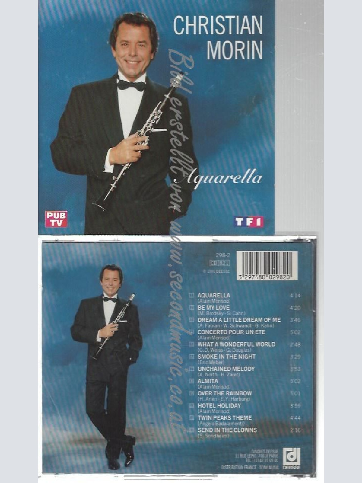 CD--CHRISTIAN MORIN--    AQUARELLA