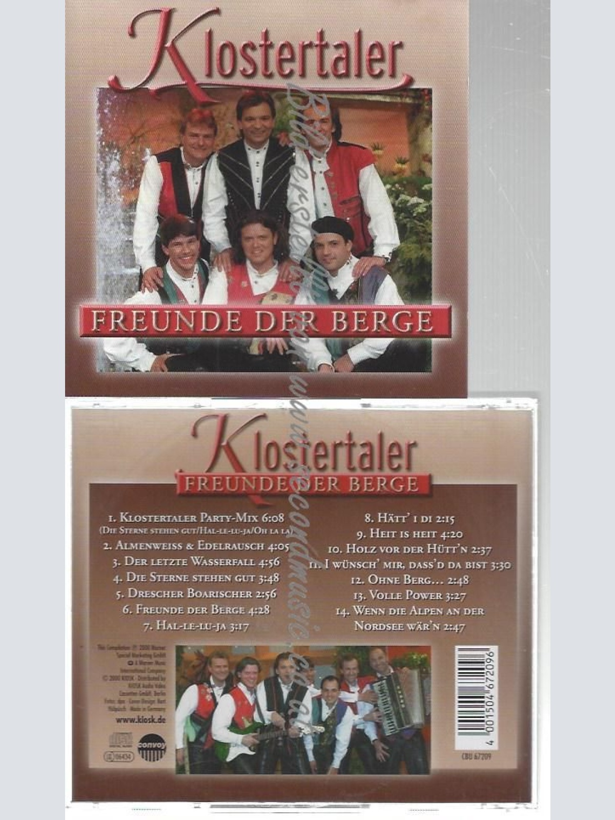 CD--KLOSTERTALER--    FREUNDE DER BERGE