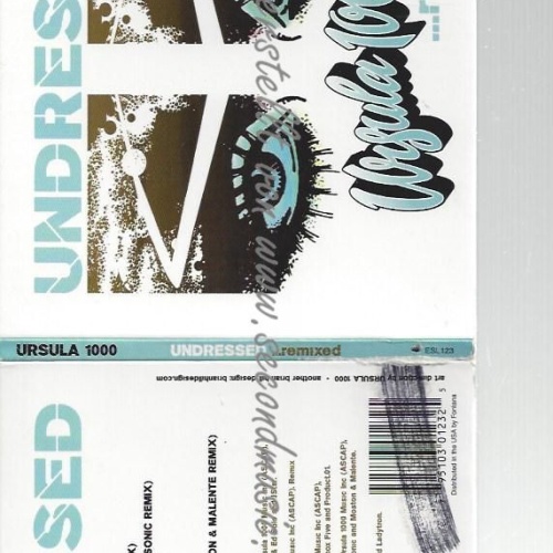 CD--Undressed ...remixed  //Ursula 1000 und The Successful Failures
