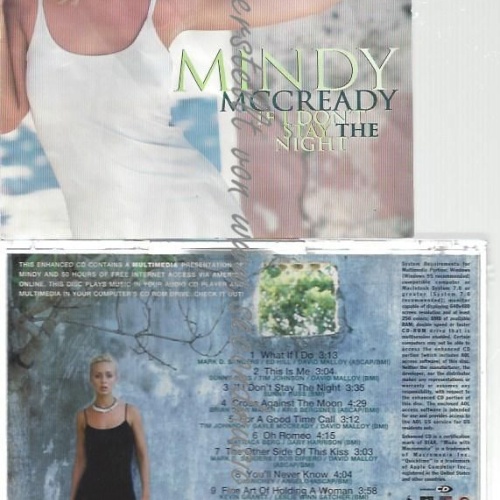 CD--MINDY MCCREADY--    IF I DON'T STAY THE NIGHT |