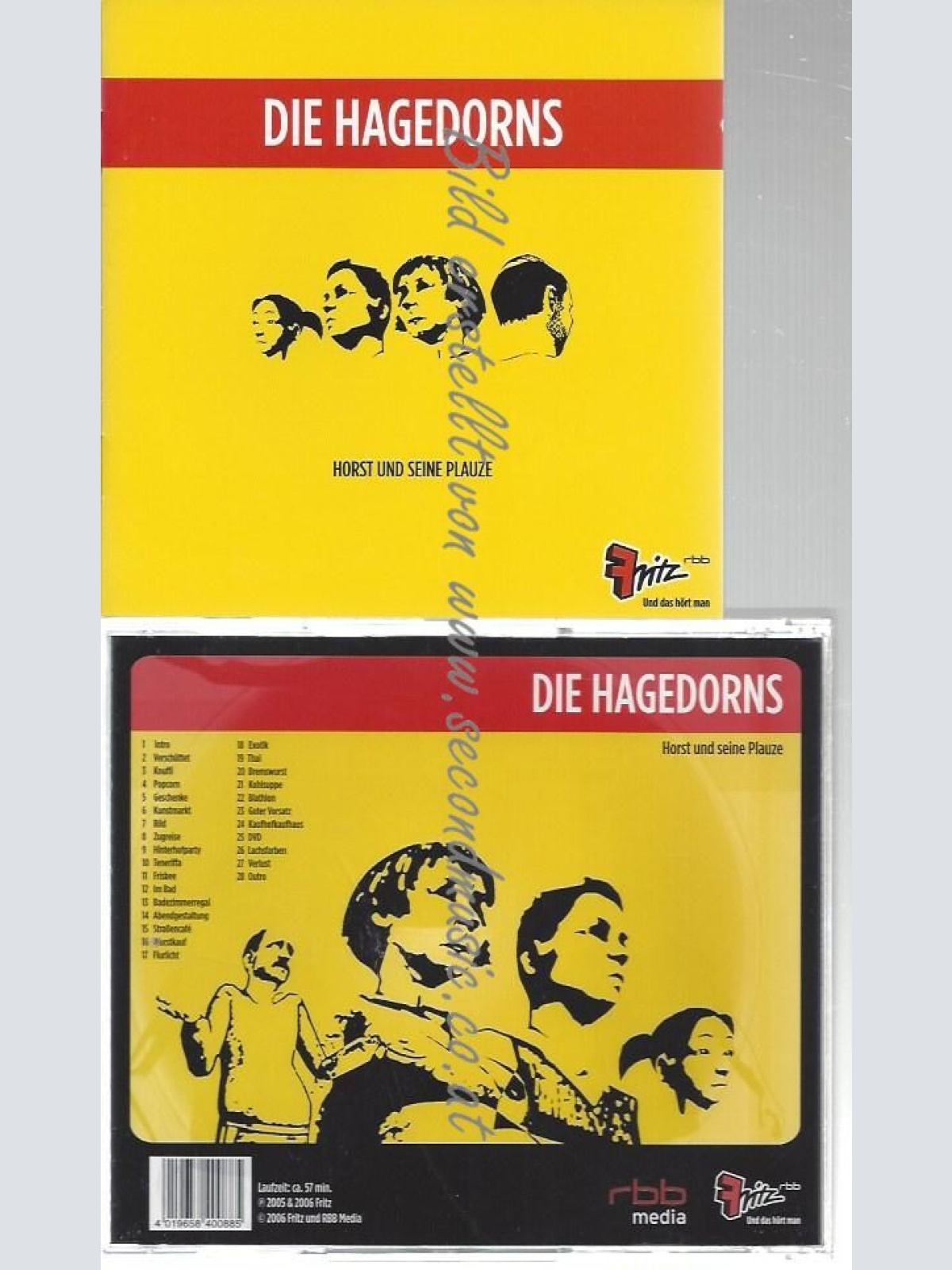 CD--HAGEDORNS,DIE--    DIE HAGEDORNS-HORST UND SEINE