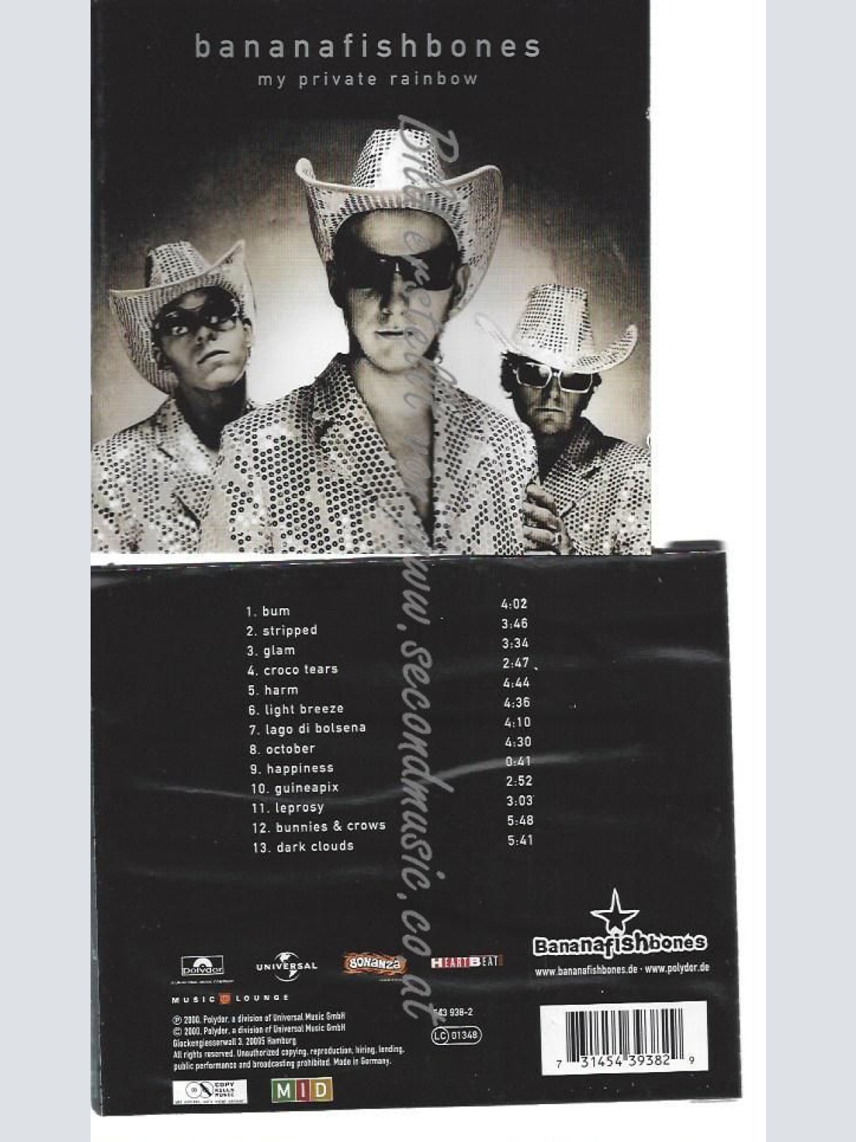 CD--BANANAFISHBONES--    MY PRIVATE RAINBOW