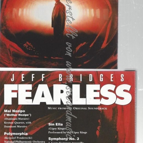 CD--OST UND KRONOS QUARTET--    FEARLESS | SOUNDTRACK