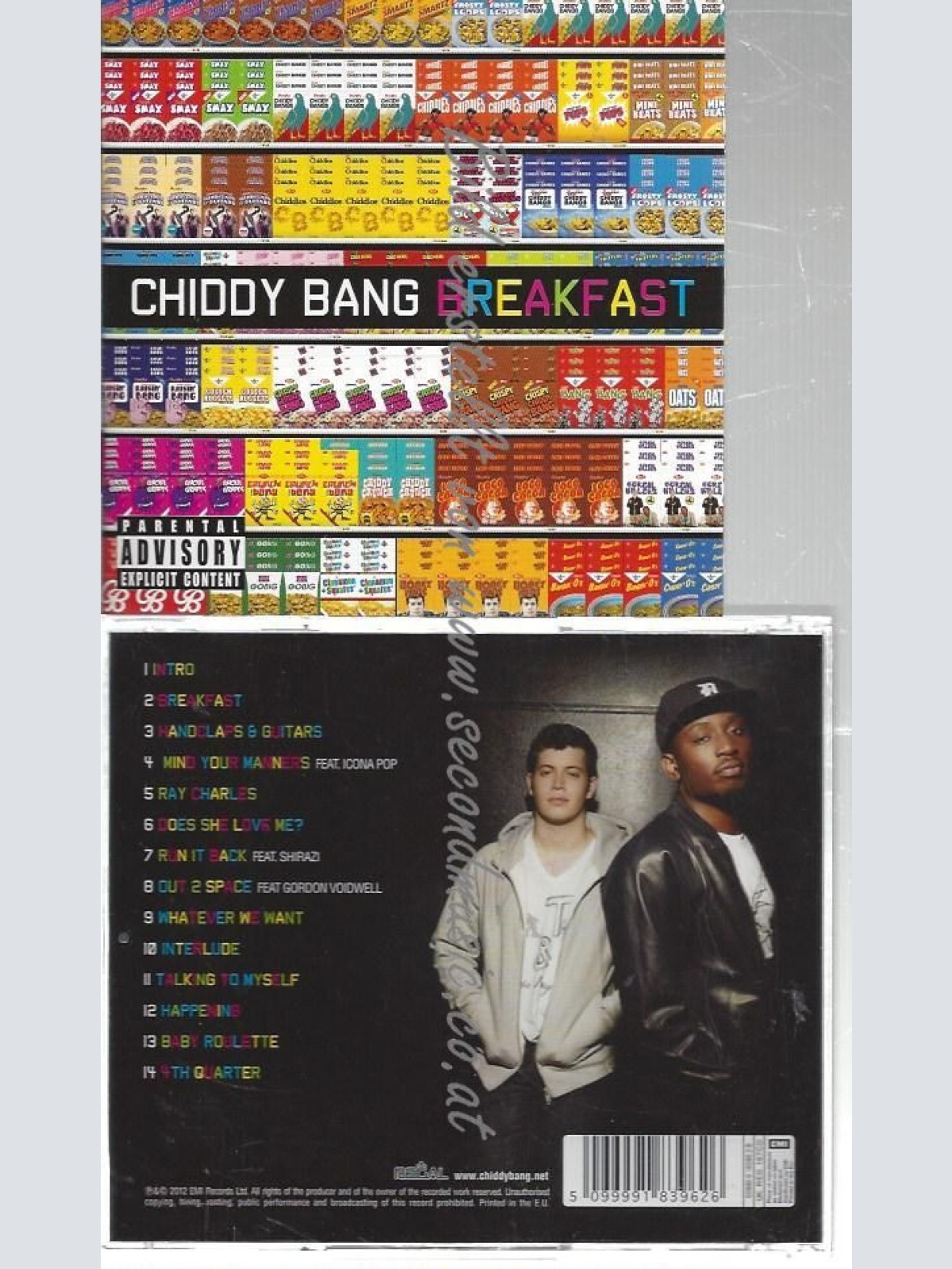 CD--CHIDDY BANG--    BREAKFAST | SINGLE