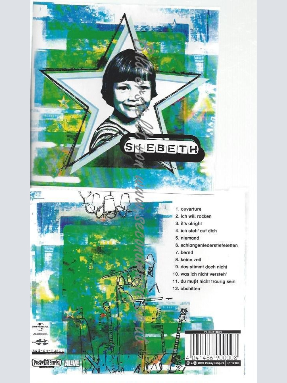 CD--SIEBETH--    EINMAL ACCUM UND ZURÜCK