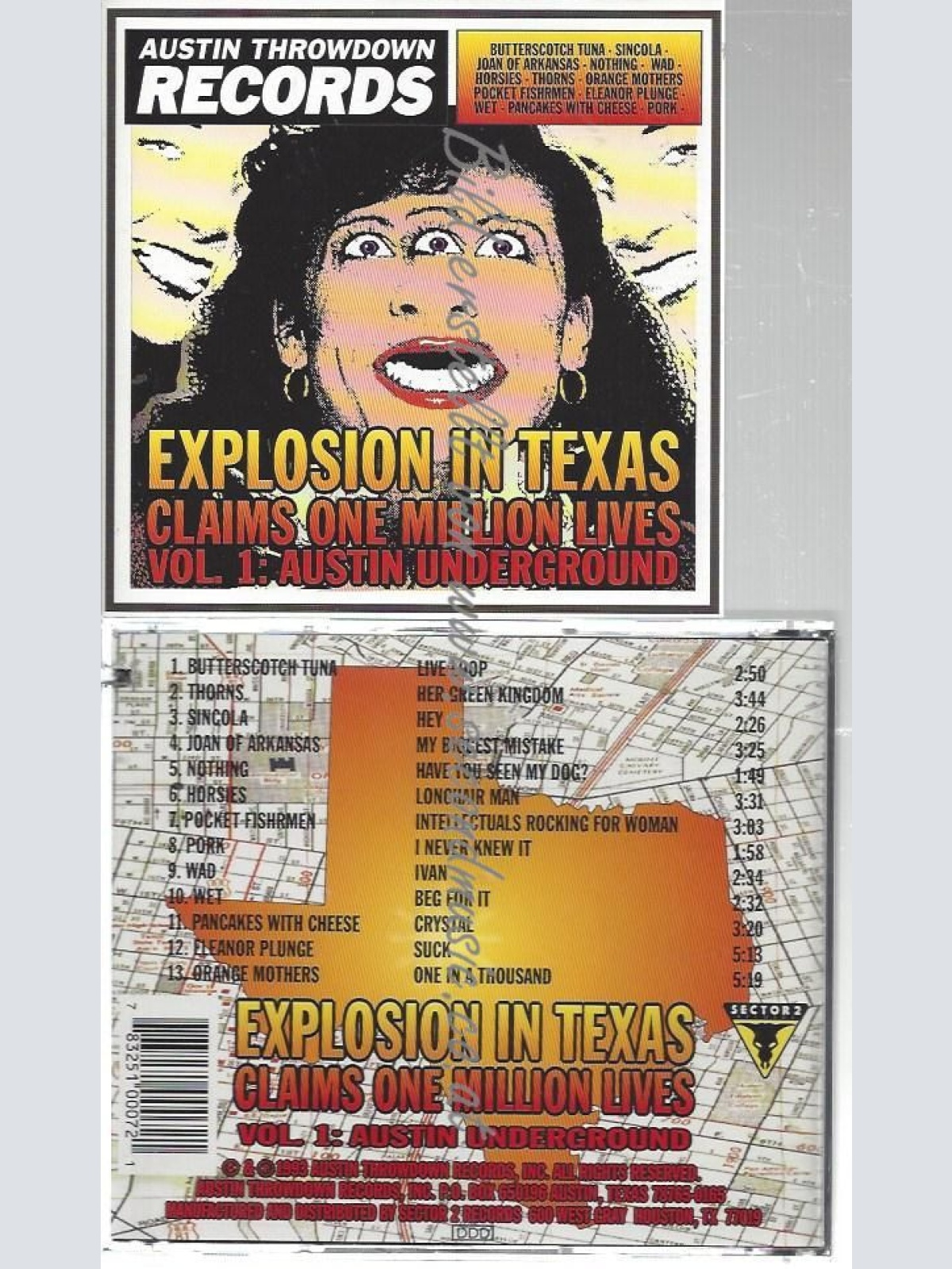 CD--VARIOUS--    EXPLOSION IN TEXAS |