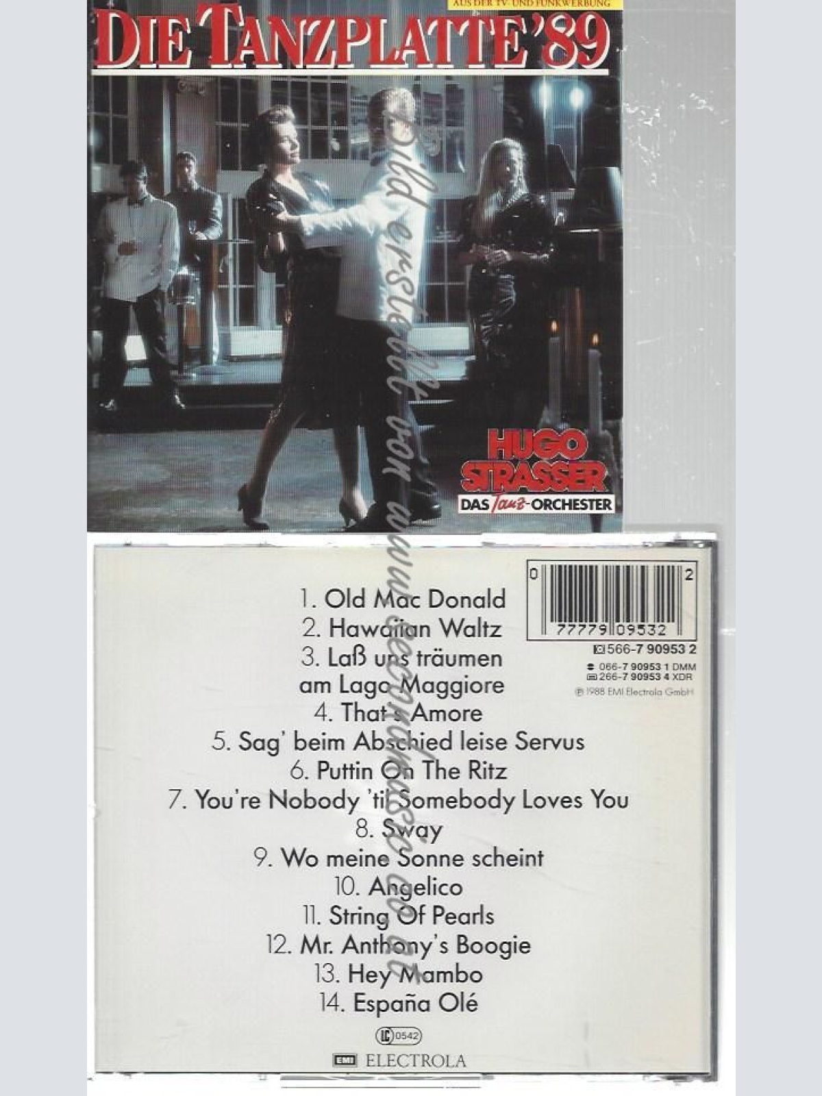CD--HUGO STRASSER--    TANZPLATTE     89