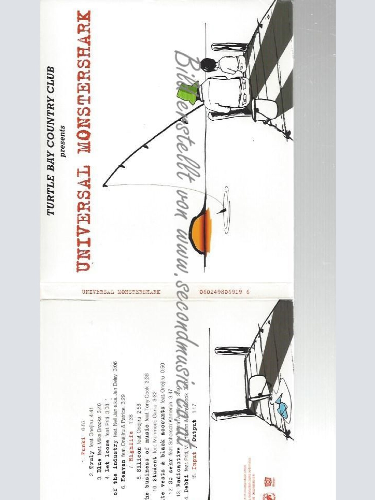 CD--TURTLE BAY COUNTRY CLUB--    UNIVERSAL MONSTERSHARK