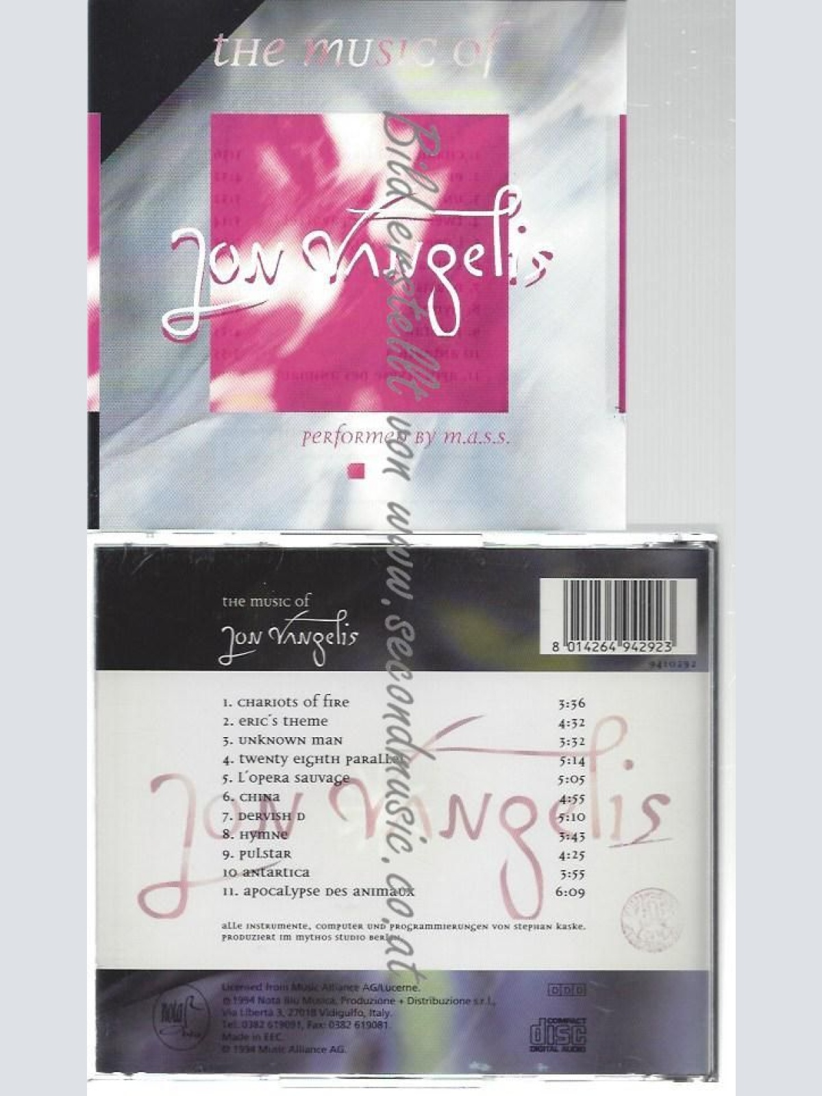 CD--L'ORCHESTRA ELECTRONIQUE--    THE MUSIC OF JON  VANGELIS