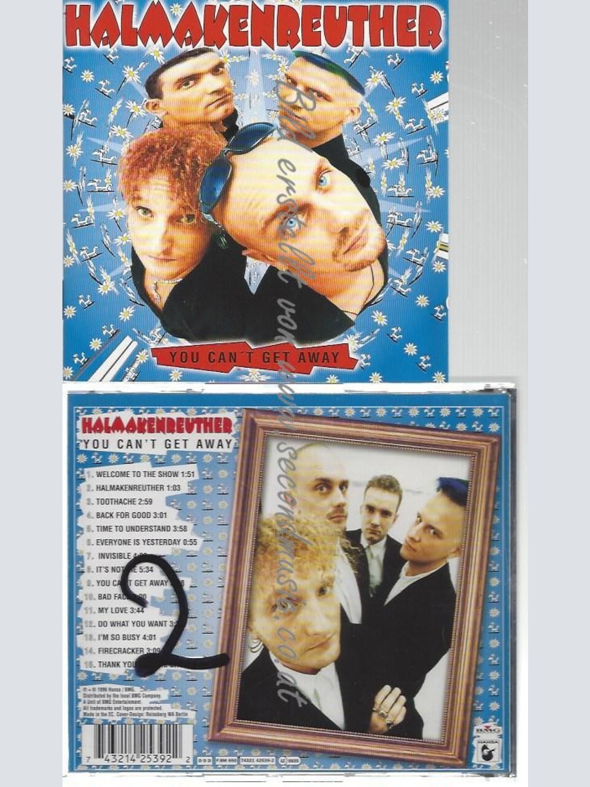 CD--HALMAKENREUTHER--    YOU CAN'T GET AWAY