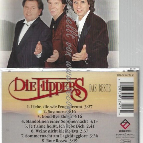 CD--DEN FLIPPERS    / DIE FLIPPERS--    DAS BESTE VON